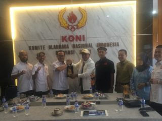 KONI Lampung Kunjungi Jambi, Minta Dukungan Jadi Tuan Rumah PON 2032