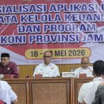 KONI Jambi Mulai Digitalisasi Data Atlet dan Tata Kelola Keuangan, Mat Sanusi Siapkan Strategi Menuju PON 2028
