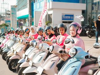 Riders Yamaha Grand Filano Jambi Gelar Weekend Riding, Tampil Stylish Sambil Jelajahi Ikon Kota